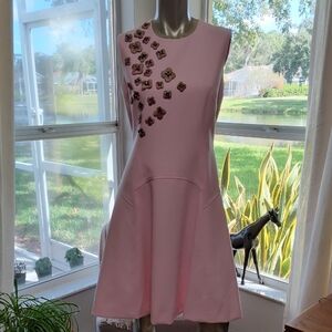 Carlisle Elegant Pink Floral Dress size 4